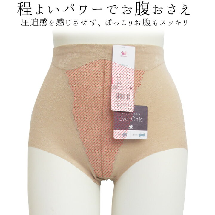 楽天市場】綿混メッシュガードルワコール Wacoal Ever Chic エバー 