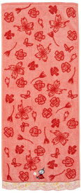 Moomin MOOMIN ムーミン リトルミイのお花畑 フェイスタオル ピンク タオル美術館 花柄 スカラ ふわふわ やわらか 47-2672120 約34×80cm