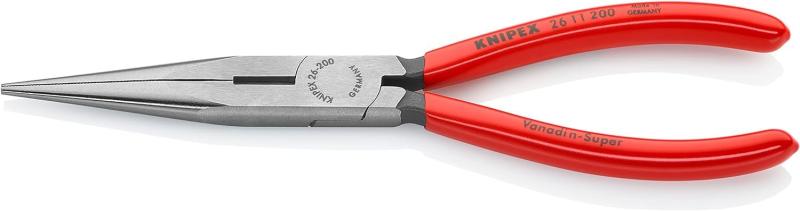 クニペックス KNIPEX 2611-200 先長ラジオペンチ (SB) - 工具