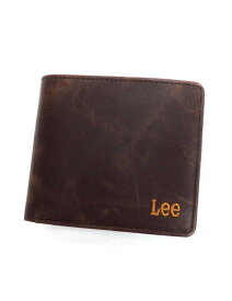 [Lee] 二つ折り財布 財布 0520370 リー BOOK型