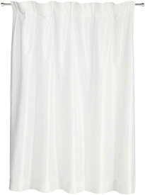 ユニベール レースカーテン 幅100cm×丈133cm 2枚組 UVカット70％以上 省エネ 昼夜見えにくい 遮像 洗える ホワイト ルーシェ