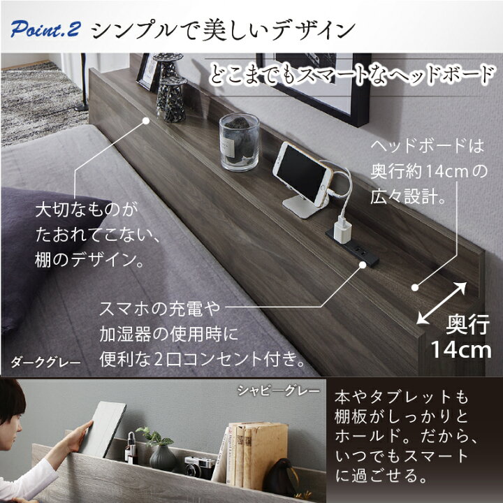 楽天市場】ベッド ローベッド フロアベッド フレームのみ ベット 