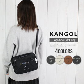 カンゴール ショルダーバッグ レディース ショルダーバッグ 斜めがけ かわいい KANGOL 横型 ショルダーバッグ おしゃれ 軽量 軽い 旅行用 サブバッグ 無地 シンプル メッシュポケット 肩掛け 斜め掛け バッグ フェス アウトドア ストリート ブランド 自転車 通学 旅行 鞄