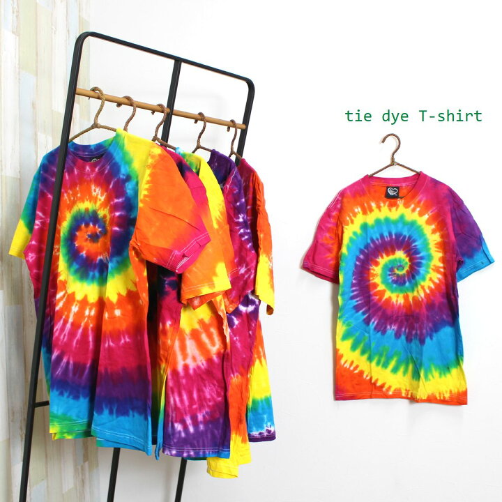 楽天市場】タイダイ Tシャツ タイダイ染め Tシャツ エスニック 