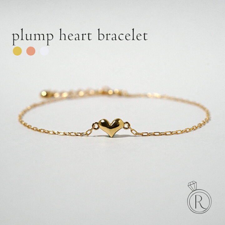 楽天市場】【11/13値上げ実施】 K18 プランプハート ダイヤモンド 