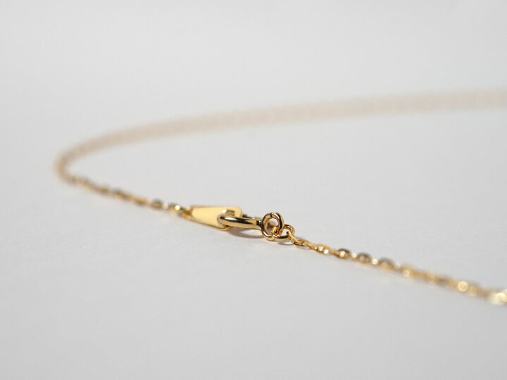 楽天市場】K18 アンカー ネックレスチェーン 0.9mm レディース ユニ  