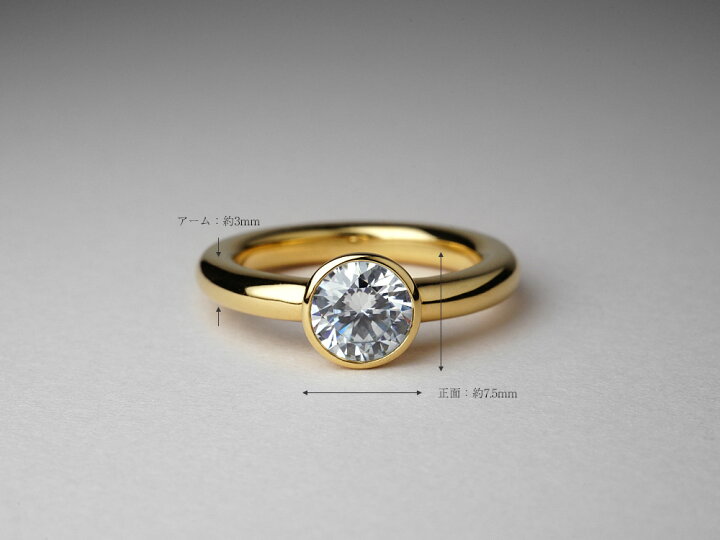 楽天市場】【3/28午後値上げ実施】 K18 ダイヤモンド リング 1.0ct 