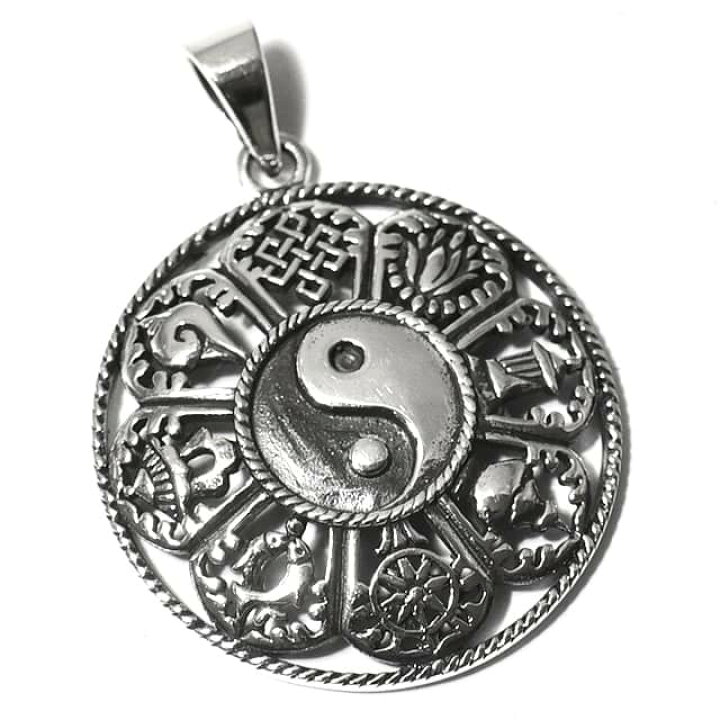 楽天市場】風水 陰陽（インヤン） 八吉祥（八つの幸運のシンボル  