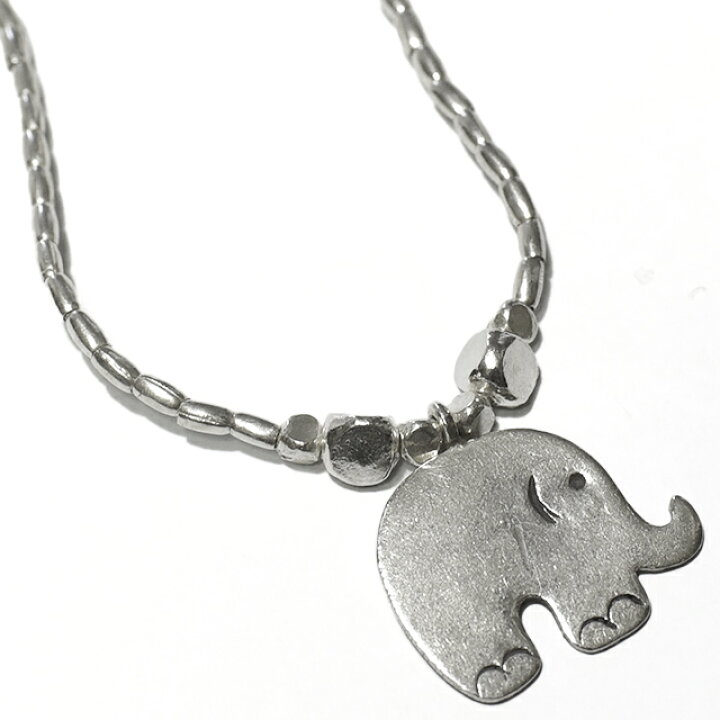 楽天市場】カレン族シルバー ゾウ（象） 伝統模様 ネックレス : 民族  