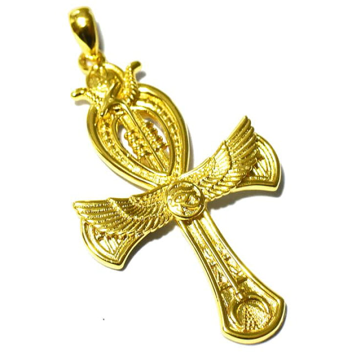 楽天市場】アンク (Ankh) エジプト十字 ホルスの目（ウジャト） 18金 
