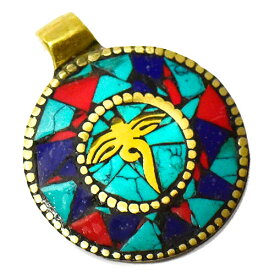 チベット密教 ブッダズアイ ペンダントトップ【メール便対応可】