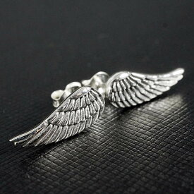 エンジェルウイング（天使の羽） シルバー ピアス 対 イヤリング 天使の翼 アクセサリー【メール便対応可】