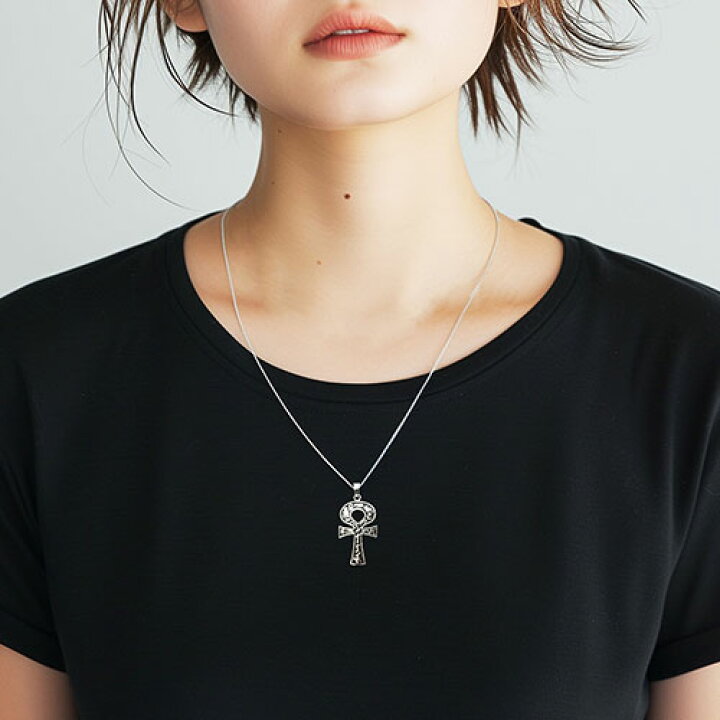 楽天市場】アンク (Ankh) エジプト十字 スターリングシルバー 