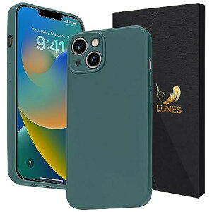 mLUNESniPhone14 P[X AIR LIQUID for iPhone 14 (6.1 inch) wh~ ^ h~ Yی ϖh~ ϏՌ y CX[dΉ iPhone 14 P[X green