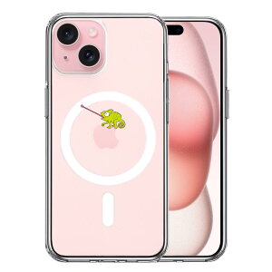 iPhone 15 MagSafeΉ ʃ\tg wʃn[h nCubh P[X JI ঒