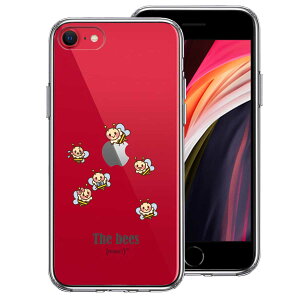 iPhoneSE(��3 ��2����) ���ʃ\�t�g �w�ʃn�[�h �n�C�u���b�h �N���A �P�[�X The Bees �~�c�o�` �I ����