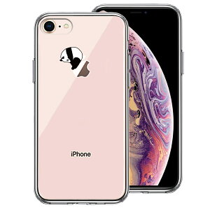 iPhone8 ʃ\tg wʃn[h nCubh NA P[X p_ panda є ̑