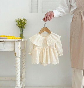 秋新作 赤ん坊 レース 長袖 連体服 スカート 女の赤ちゃん ドレス ロンパース 子供服