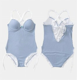 2色 新色入荷 女の子ファッション コンビネゾン セクシー ワイヤーブラ ギャザリング スリム 温泉 水着