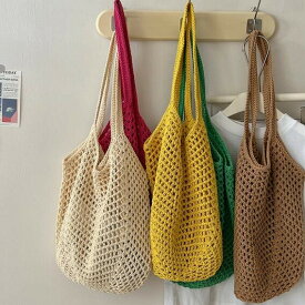 鞄 ショルダーバッグ ハンドバッグ ニットバッグ お出かけ