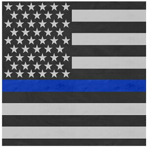 Rothco Thin Blue Line Flag Bandana�@22853