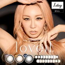 ラヴェール(loveil) カラコン ワンデー 1箱10枚 倖田來未　度あり 度なし DIA14.2mm 14.4mm 14.5mm 15.0mm カラーコンタクト ギャル デカ目　 高発色 送料無料