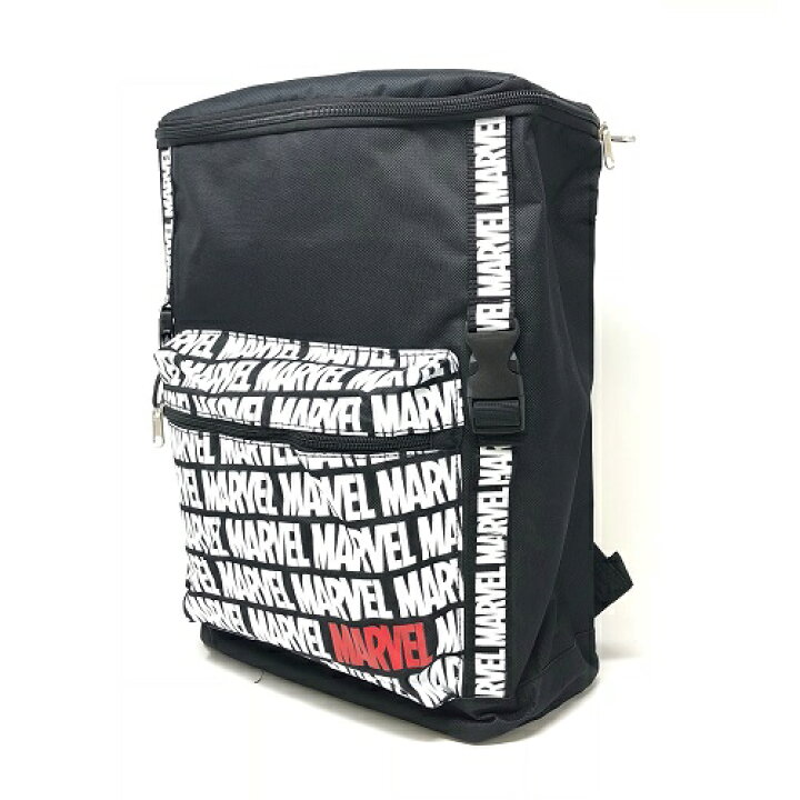 楽天市場】【 MARVEL マーベル ロゴ ポケット付 リュック 】 グッズ  