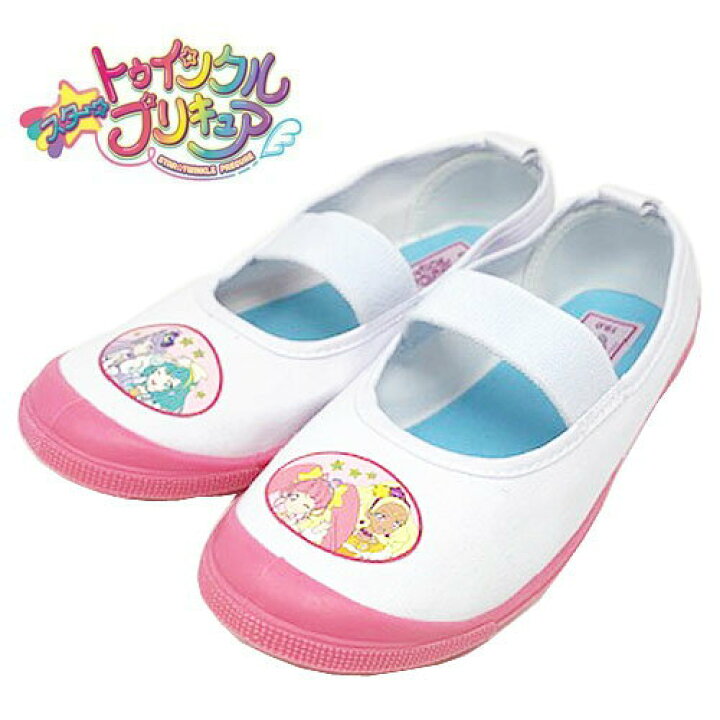 楽天市場 特価 スター トゥインクル プリキュア 上履 7506 スニーカー 女の子 キャラクター グッズ キッズ シューズ 子ども靴 女児 くつ 靴 バレーシューズ 上靴 園児 うわぐつ うわばき 16cm 17cm 18cm 19cm 上履き スタプリ トロピカル ジュ 安い Pirates Shop