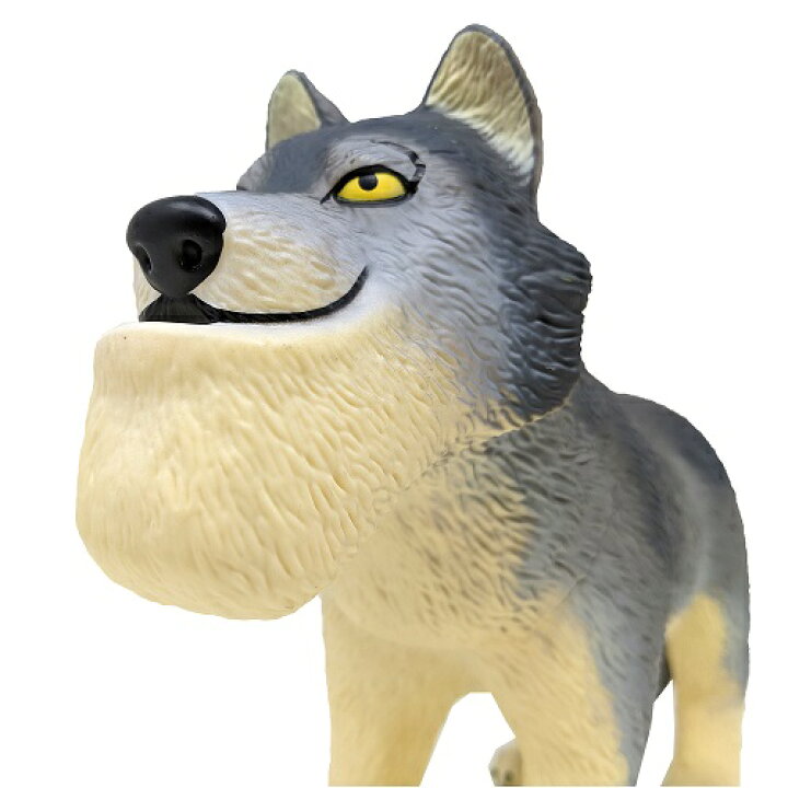 楽天市場 特大 シャクレルプラネット オオカミ Big ソフビフィギュア 27cm グッズ シャクレ ガチャガチャ キャラクター パンダの穴 ガチャ プレゼント 動物 顎 あご アゴ フィギュア アニマル カプセル 進化 しゃくれる おもしろ しゃくれ Pirates Shop 楽天市場店