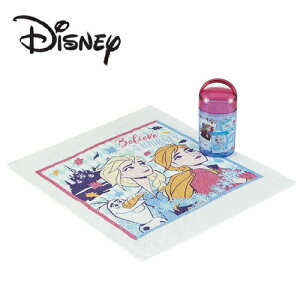 SK【 Disney ディズニー アナと雪の女王 2 ケース付きおしぼり 476907】おしぼり ケース付 お手拭 おてふき お弁当グッズ タオル 携帯 遠足 運動会 手洗い 女の子 子ども