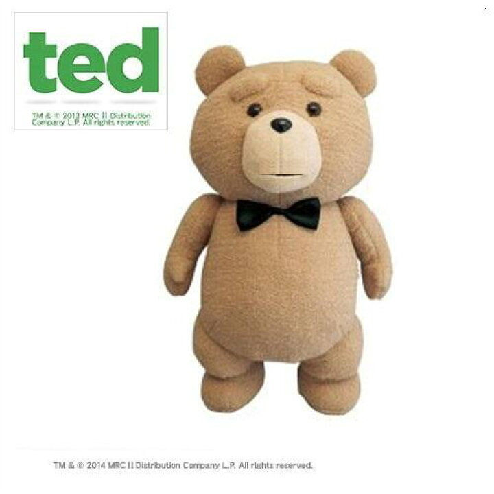 楽天市場 送料無料 Ted テッド 46cm リボン ぬいぐるみ ボリュームmax テッドグッズ テディベア モフモフ 映画グッズ キャラクター プレゼント おもしろ雑貨 景品 ２次会 結婚式 店舗 ディスプレイ 販促 クマ くま ウエルカムボード J Soul Ted2 テッド２ Pirates