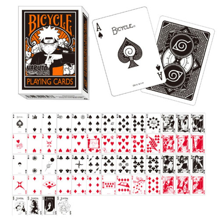 楽天市場 Naruto ナルト Playing Cards A K A Trump トランプ プレイング カード グッズ カードゲーム キャラクター メール便対応 キャラクター アニメ フリーザー 極忍者 忍者 Ultra Ninja Pirates Shop 楽天市場店