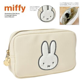 EM【miffy　ミッフィ―　ティッシュ　ポーチ 】ミッフィ　BBSカバー　グッズ　ケース　キャラクター　赤ちゃん　ペット　おしり拭き　おしりふき　ペット　ワンちゃん　ネコ　猫　イヌ　犬　ベビー　お菓子　ウサギ　バッグ　リップ　コスメ　ポケット