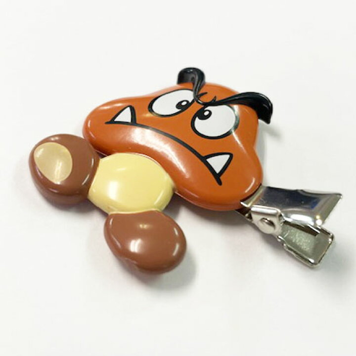 楽天市場】SA【SUPER MARIO 前髪クリップ クリボー】アクセサリー 