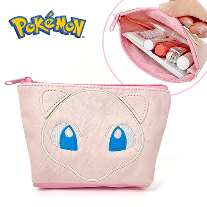 楽天市場】特価TF【POCKET MONSTER ドアップ 三角 ポーチ ミュウ】小物 