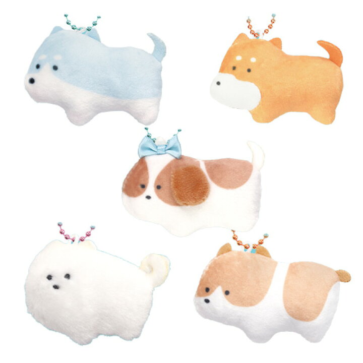 楽天市場】【17種セット つぶらな瞳の 犬 ぷちマスコット BC 6.2cm 