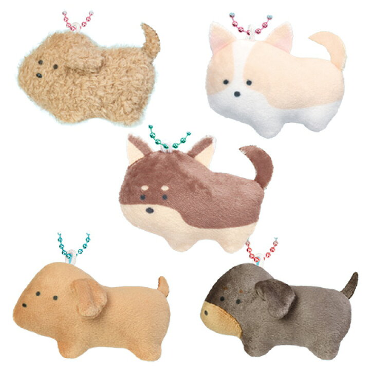 楽天市場】【17種セット つぶらな瞳の 犬 ぷちマスコット BC 6.2cm 