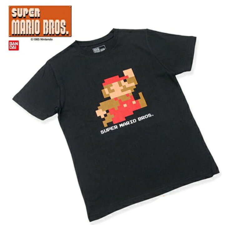 楽天市場】FP【スーパーマリオ ブラザーズ ドット マリオ ジャンプ T
