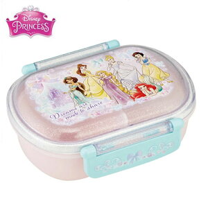SK【Disney ディズニー プリンセス 小判型 ランチボックス 025 日本製】弁当箱 キャラクター お弁当箱 お弁当 弁当 おべんとう 箱 ランチ グッズ 女の子 女児 幼児 ラ