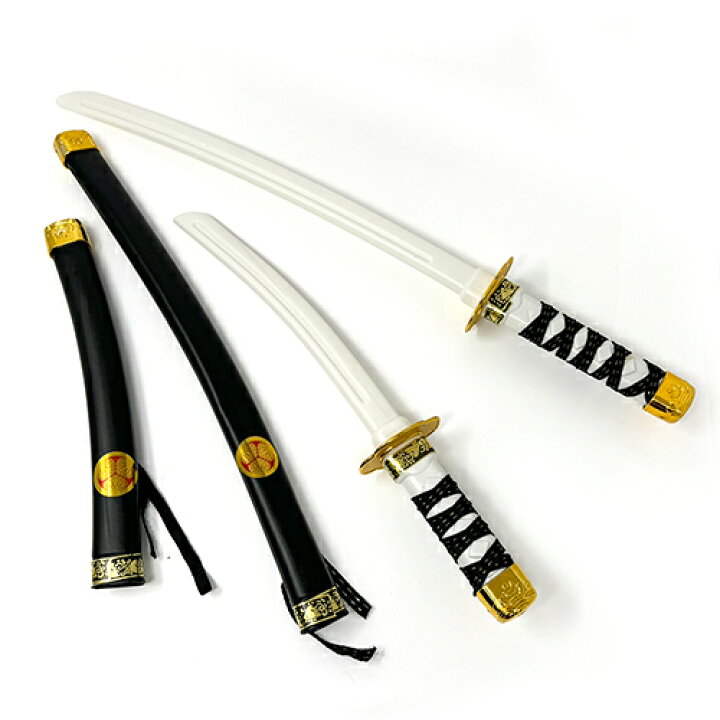 楽天市場】KB【忍者 武器 5点セット】刀2本入り コスプレ 刀 刃 剣 く 