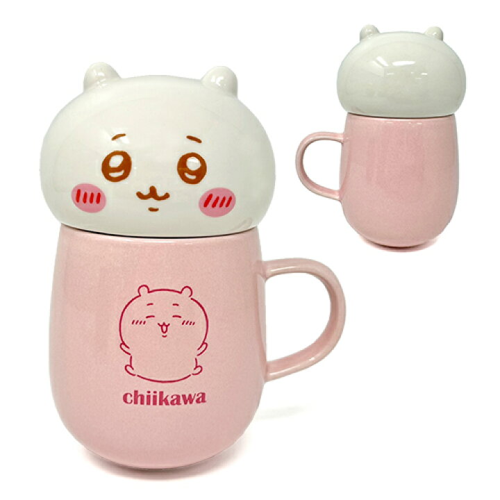 楽天市場】SB【ちいかわ チルタイム 蓋付き マグカップ 300ml】陶器  