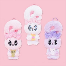 SB【エスターバニー　ふんわり　ワンピース　マスコット　ぬいぐるみ　15cm】公式　新品　キャラクター　インテリア　グッズ　ぬいぐるみ　ホビー　リボンバニー　クリームバニー　ラベンダーバニー　Esther Kim　ESTHER BUNNY　ピンク　白　パープル