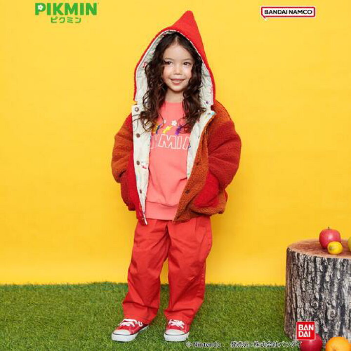 楽天市場】送料無料【ピクミン PIKMIN キッズ リバーシブル ブルゾン 