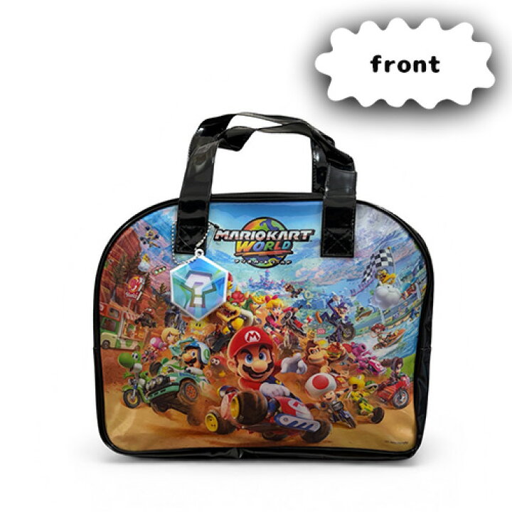 楽天市場】SA【マリオカート ワールド ビニール ボストンバッグ】SUPER 