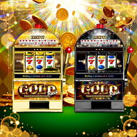YL【スロットマシン バンク GOLD RUSH 約19.5cm】貯金箱　スロット　パチンコ　グッズ　おもしろ雑貨　ジ…