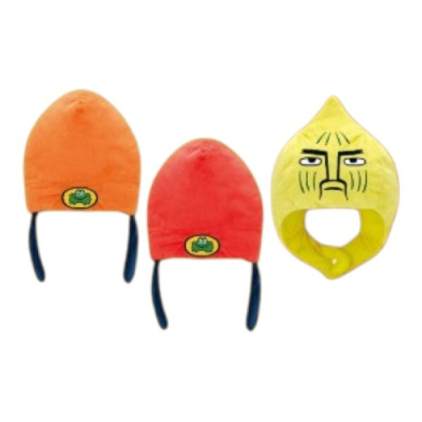 SB【パラッパラッパー　なりきり帽子　約25cm】Parappa the Rapper　タマネギ先生　ニット帽　コスプレ　仮装　ゲーム　キャラクター　リズムゲーム　レトロゲーム　PlayStation　SONY　ファッション　イベント　写真撮影　コレクション　インテリア　プレゼント　ギフト