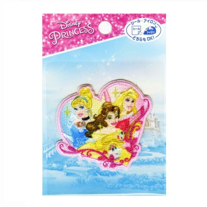 楽天市場 Po Disney プリンセス 刺繍ワッペン ハート型 My478 ディズニー グッズ こども キャラクター 子ども 女の子 保育園 小学生 ワッペン アップリケ 接着 手さげ袋 シール アイロン デコシール 刺繍 かばん 女児 リメイク ベル 白雪姫 美女と野獣 Pirates Shop