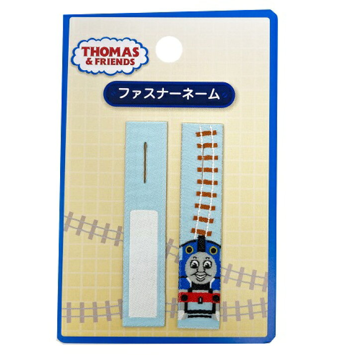 楽天市場】INA【きかんしゃトーマス ファスナー ネーム タグ TJN001 2 