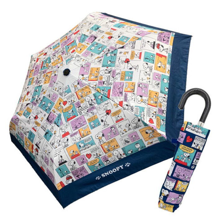 楽天市場 スヌーピー 晴雨兼用 Uvカット 折りたたみ傘 50cm 総柄 ネイビー 折り畳み 傘 折畳傘 雨具 雨傘 かさ 日傘 キャラクター傘 雨の日グッズ 梅雨 通勤 通学 学校 Snoopy ピーナッツ ウッドストック ポリエステル Pirates Shop 楽天市場店