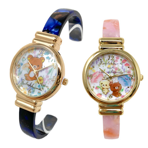 楽天市場】【リラックマ バングル 腕時計 ウォッチ】かわいい